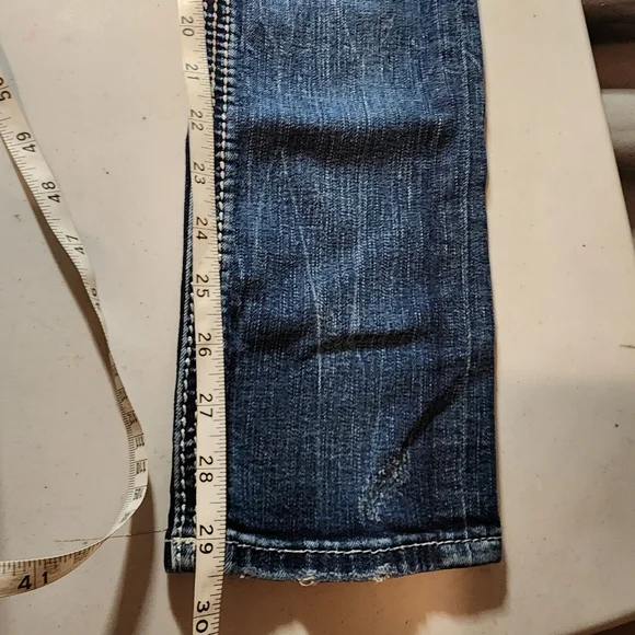 Rock Revival Women's Boot Cut Jeans with Embellished Pockets Size 25 - Picture 9 of 9